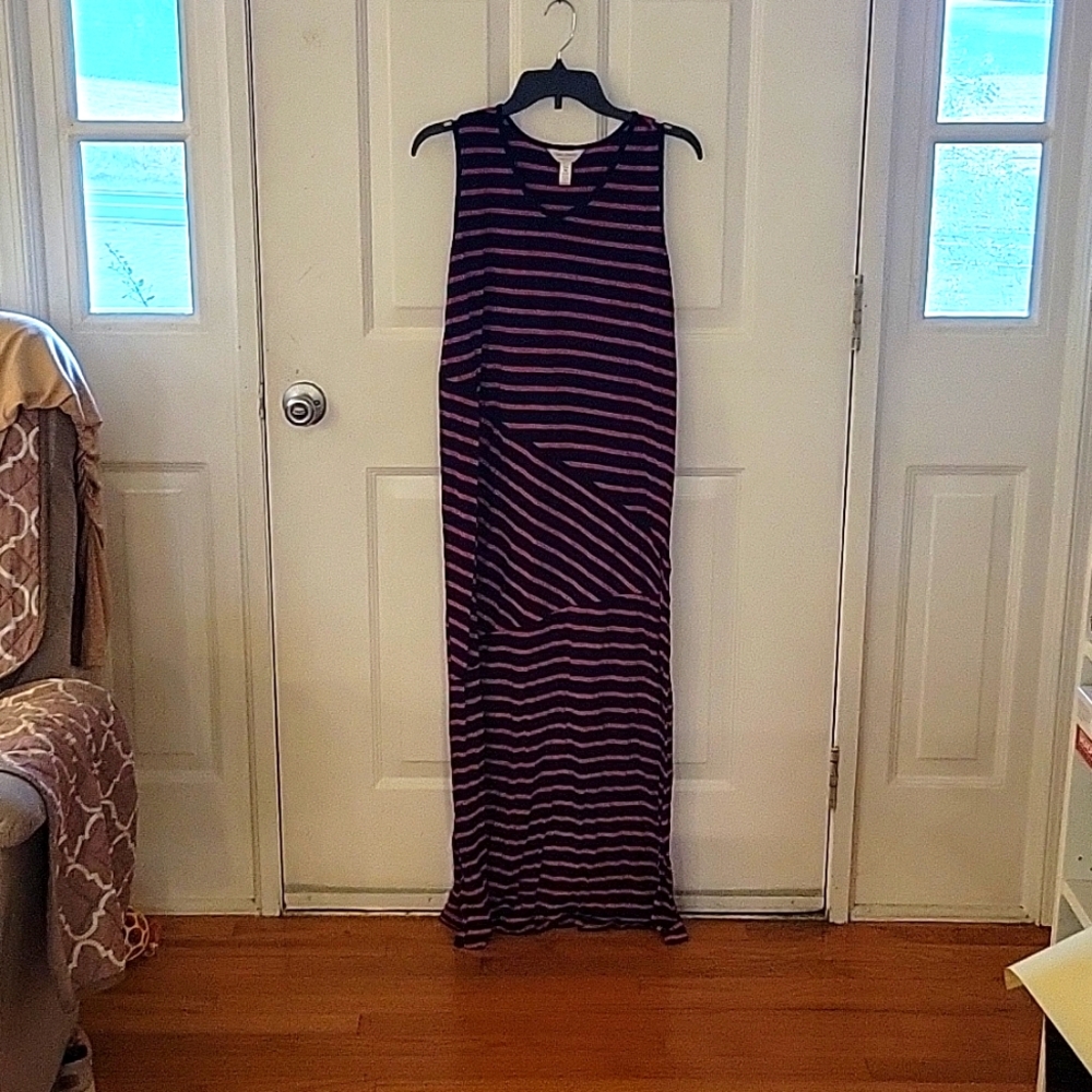 Three seasons maternity maxi dress